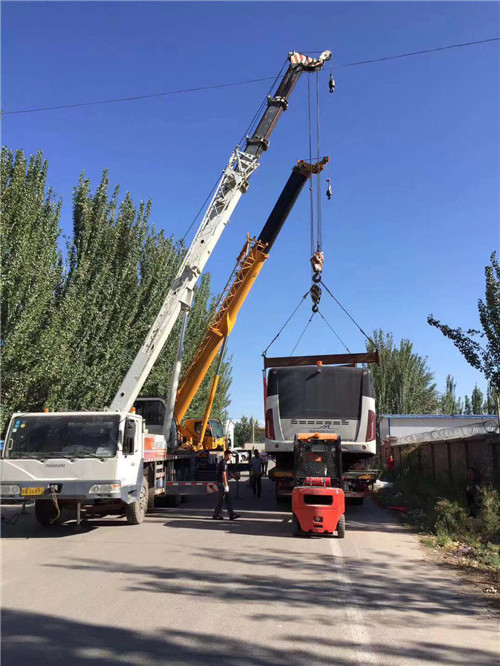 恩平市港口集装箱搬运案例